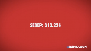 İŞİN OLSUN 1 MİLYON SEBEP – SEBEP 313.224